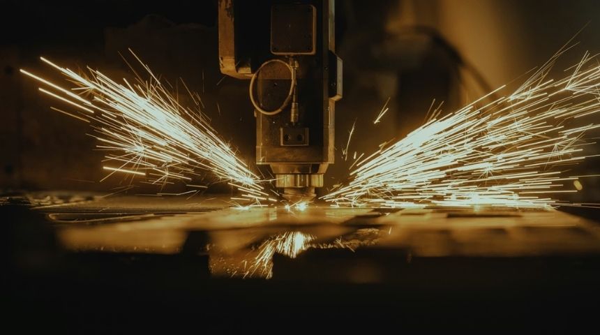 High volume CNC machining production run Vietnam — metal cutting on machining center, VNcontX Ho Chi Minh City
