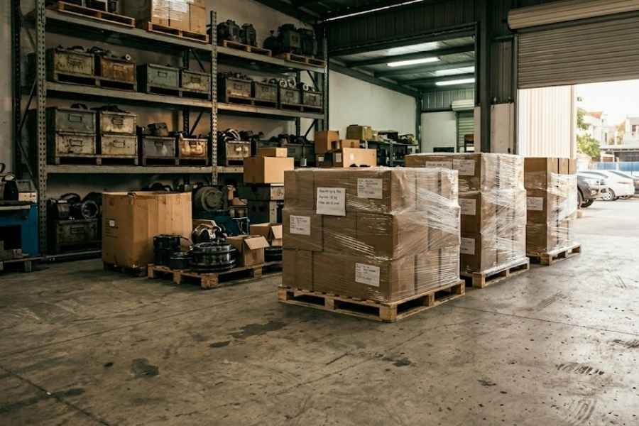 CNC machined parts Vietnam export — Cat Lai Port HCMC logistics